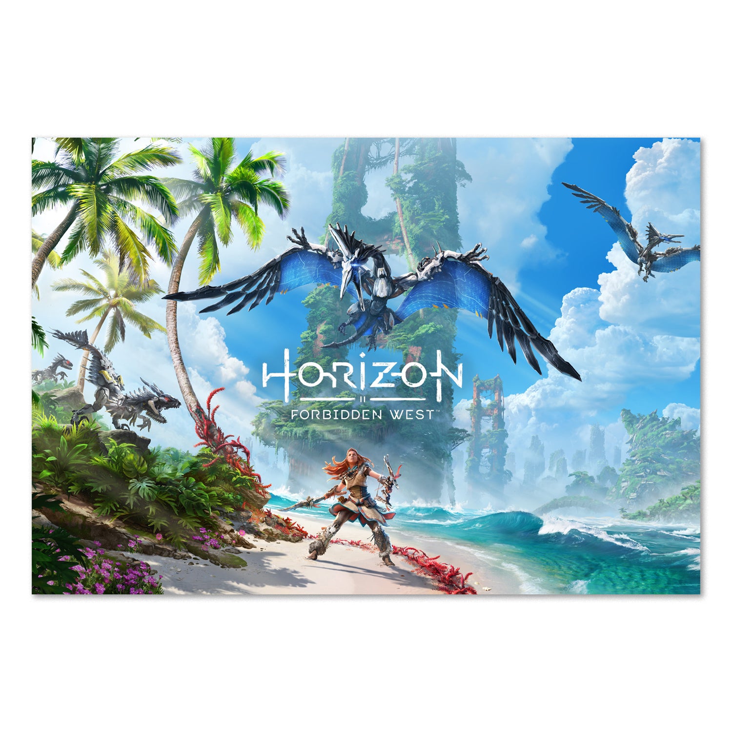Horizon Forbidden West Key Art 03 poster print
